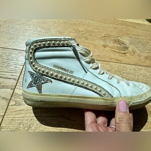 Golden Goose mid with pearls. Size 38. Amazing condition..